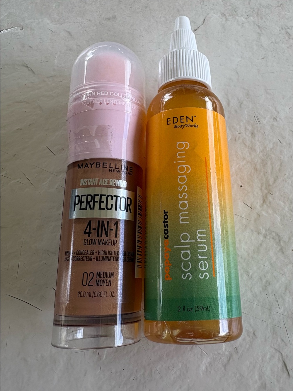 2xs Bundle Maybelline Instant Age Rewind Perfector/Eden Bodywork’s Treatment